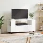 White engineered wood TV cabinet 102x34.5x43 cm by vidaXL, TV Furniture - Ref: Foro24-833742, Price: 88,80 €, Discount: %