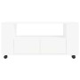 Weißer TV-Schrank aus Holzwerkstoff, 102 x 34,5 x 43 cm von vidaXL, TV-Möbel - Ref: Foro24-833742, Preis: 93,68 €, Rabatt: %