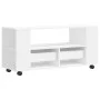 White engineered wood TV cabinet 102x34.5x43 cm by vidaXL, TV Furniture - Ref: Foro24-833742, Price: 88,80 €, Discount: %