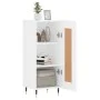 Sideboard aus weißem Holzwerkstoff 34,5x34x90 cm von vidaXL, Sideboards - Ref: Foro24-830420, Preis: 58,15 €, Rabatt: %