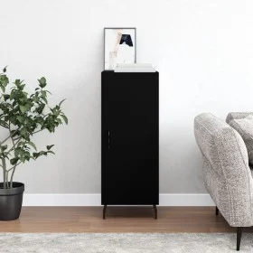 Black plywood sideboard 34.5x34x90 cm by vidaXL, Sideboards - Ref: Foro24-828557, Price: 77,20 €, Discount: %