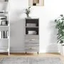 Sonoma gray engineered wood sideboard 34.5x34x90 cm by vidaXL, Sideboards - Ref: Foro24-828650, Price: 52,48 €, Discount: %