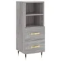 Sonoma gray engineered wood sideboard 34.5x34x90 cm by vidaXL, Sideboards - Ref: Foro24-828650, Price: 52,48 €, Discount: %