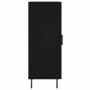 Black plywood sideboard 34.5x34x90 cm by vidaXL, Sideboards - Ref: Foro24-828557, Price: 78,44 €, Discount: %
