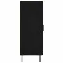 Sideboard aus schwarzem Sperrholz 34,5x34x90 cm von vidaXL, Sideboards - Ref: Foro24-828557, Preis: 77,20 €, Rabatt: %