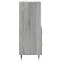 Sonoma gray engineered wood sideboard 34.5x34x90 cm by vidaXL, Sideboards - Ref: Foro24-828650, Price: 53,00 €, Discount: %