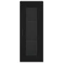 Black wall cabinet 34.5x34x90 cm by vidaXL, Sideboards - Ref: Foro24-828909, Price: 51,68 €, Discount: %