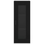 Schwarzer Wandschrank 34,5x34x90 cm von vidaXL, Sideboards - Ref: Foro24-828909, Preis: 52,39 €, Rabatt: %