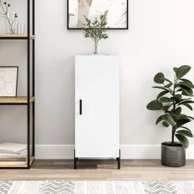 Engineered wood white sideboard 34.5x34x90 cm by vidaXL, Sideboards - Ref: Foro24-828548, Price: 64,51 €, Discount: %