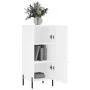 Sideboard aus weißem Holzwerkstoff 34,5x34x90 cm von vidaXL, Sideboards - Ref: Foro24-828548, Preis: 64,51 €, Rabatt: %
