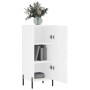 Sideboard aus weißem Holzwerkstoff 34,5x34x90 cm von vidaXL, Sideboards - Ref: Foro24-828548, Preis: 65,30 €, Rabatt: %