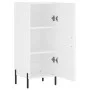 Sideboard aus weißem Holzwerkstoff 34,5x34x90 cm von vidaXL, Sideboards - Ref: Foro24-828548, Preis: 64,51 €, Rabatt: %