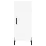 Engineered wood white sideboard 34.5x34x90 cm by vidaXL, Sideboards - Ref: Foro24-828548, Price: 64,51 €, Discount: %