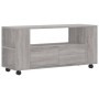Sonoma grauer TV-Schrank aus Holzwerkstoff, 102 x 34,5 x 43 cm von vidaXL, TV-Möbel - Ref: Foro24-833748, Preis: 76,96 €, Rab...