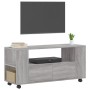 Sonoma grauer TV-Schrank aus Holzwerkstoff, 102 x 34,5 x 43 cm von vidaXL, TV-Möbel - Ref: Foro24-833748, Preis: 76,96 €, Rab...