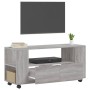 Sonoma grauer TV-Schrank aus Holzwerkstoff, 102 x 34,5 x 43 cm von vidaXL, TV-Möbel - Ref: Foro24-833748, Preis: 76,96 €, Rab...