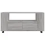 Mueble de TV madera de ingeniería gris Sonoma 102x34,5x43 cm de vidaXL, Muebles TV - Ref: Foro24-833748, Precio: 72,87 €, Des...