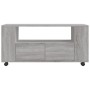 Sonoma grauer TV-Schrank aus Holzwerkstoff, 102 x 34,5 x 43 cm von vidaXL, TV-Möbel - Ref: Foro24-833748, Preis: 76,96 €, Rab...