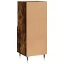 Smoked oak engineered wood sideboard 34.5x34x90 cm by vidaXL, Sideboards - Ref: Foro24-828649, Price: 50,77 €, Discount: %
