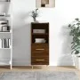 Sideboard aus eichenbraunem Holzwerkstoff, 34,5 x 34 x 90 cm von vidaXL, Sideboards - Ref: Foro24-828659, Preis: 52,95 €, Rab...