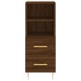 Sideboard aus eichenbraunem Holzwerkstoff, 34,5 x 34 x 90 cm von vidaXL, Sideboards - Ref: Foro24-828659, Preis: 53,49 €, Rab...