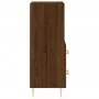 Sideboard aus eichenbraunem Holzwerkstoff, 34,5 x 34 x 90 cm von vidaXL, Sideboards - Ref: Foro24-828659, Preis: 52,95 €, Rab...