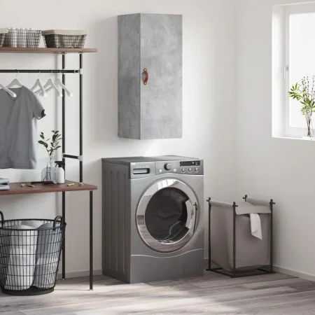 Concrete gray wall cabinet 34.5x34x90 cm by vidaXL, Sideboards - Ref: Foro24-828832, Price: 46,38 €, Discount: %