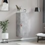 Armario de pared gris hormigón 34,5x34x90 cm de vidaXL, Aparadores - Ref: Foro24-828832, Precio: 46,89 €