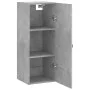 Concrete gray wall cabinet 34.5x34x90 cm by vidaXL, Sideboards - Ref: Foro24-828832, Price: 46,38 €, Discount: %