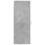 Concrete gray wall cabinet 34.5x34x90 cm by vidaXL, Sideboards - Ref: Foro24-828832, Price: 46,38 €, Discount: %
