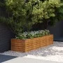 Jardinera acero corten 194x50x36 cm de vidaXL, Maceteros y jardineras - Ref: Foro24-151976, Precio: 67,48 €, Descuento: %