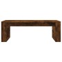Couchtisch aus geräuchertem Eichenholzwerkstoff, 102 x 50 x 35 cm von vidaXL, Couchtisch - Ref: Foro24-823363, Preis: 49,31 €...
