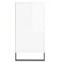 Hochglanzweißes Sperrholz-Sideboard 60x35x70 cm von vidaXL, Sideboards - Ref: Foro24-831222, Preis: 96,99 €, Rabatt: %