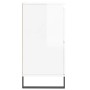 Hochglanzweißes Sperrholz-Sideboard 60x35x70 cm von vidaXL, Sideboards - Ref: Foro24-831222, Preis: 98,54 €, Rabatt: %