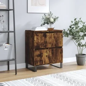 Smoked oak plywood sideboard 60x35x70 cm by vidaXL, Sideboards - Ref: Foro24-831225, Price: 78,81 €, Discount: %