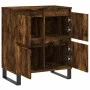 Sperrholz Sideboard geräucherte Eiche Farbe 60x35x70 cm von vidaXL, Sideboards - Ref: Foro24-831225, Preis: 78,81 €, Rabatt: %