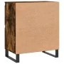 Sperrholz Sideboard geräucherte Eiche Farbe 60x35x70 cm von vidaXL, Sideboards - Ref: Foro24-831225, Preis: 78,81 €, Rabatt: %