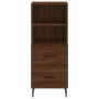 Engineered wood brown oak sideboard 34.5x34x90 cm by vidaXL, Sideboards - Ref: Foro24-828691, Price: 57,32 €, Discount: %
