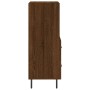 Engineered wood brown oak sideboard 34.5x34x90 cm by vidaXL, Sideboards - Ref: Foro24-828691, Price: 57,32 €, Discount: %