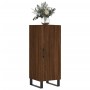 Aparador madera de ingeniería marrón roble 34,5x34x90 cm de vidaXL, Aparadores - Ref: Foro24-828571, Precio: 83,13 €