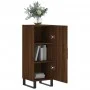 Aparador madera de ingeniería marrón roble 34,5x34x90 cm de vidaXL, Aparadores - Ref: Foro24-828571, Precio: 79,12 €, Descuen...