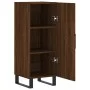 Aparador madera de ingeniería marrón roble 34,5x34x90 cm de vidaXL, Aparadores - Ref: Foro24-828571, Precio: 79,12 €, Descuen...
