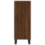 Oak brown engineered wood sideboard 34.5x34x90 cm by vidaXL, Sideboards - Ref: Foro24-828571, Price: 80,32 €, Discount: %