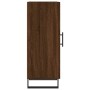 Oak brown engineered wood sideboard 34.5x34x90 cm by vidaXL, Sideboards - Ref: Foro24-828571, Price: 80,32 €, Discount: %
