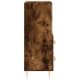 Smoked oak engineered wood sideboard 34.5x34x90 cm by vidaXL, Sideboards - Ref: Foro24-828657, Price: 51,75 €, Discount: %