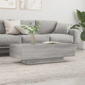 Sonoma Couchtisch aus grauem Holzwerkstoff 100x49,5x31 cm von vidaXL, Couchtisch - Ref: Foro24-833894, Preis: 60,81 €, Rabatt: %