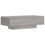 Engineered wood Sonoma gray coffee table 100x49.5x31 cm by vidaXL, Coffee table - Ref: Foro24-833894, Price: 60,81 €, Discoun...