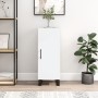 White engineered wood sideboard 34.5x34x90 cm by vidaXL, Sideboards - Ref: Foro24-828564, Price: 80,44 €, Discount: %