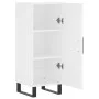 Aparador madera de ingeniería blanco 34,5x34x90 cm de vidaXL, Aparadores - Ref: Foro24-828564, Precio: 79,23 €, Descuento: %