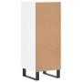 Aparador madera de ingeniería blanco 34,5x34x90 cm de vidaXL, Aparadores - Ref: Foro24-828564, Precio: 79,23 €, Descuento: %